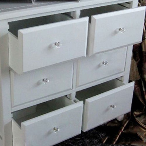 Poignées de tiroir en cristal de qualité supérieure pour meubles de chambre à coucher, boutons en verre, poignées de commode en cristal, poignées de tiroir diamantées, style moderne - Product Image 5