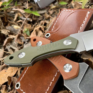 Cuchillo de Caza de Hoja Fija de Alta Calidad con Mango Antideslizante G10, Caja de Regalo Incluida y Personalizable - Product Image 5