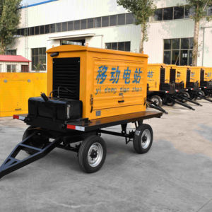 बहुत लोकप्रिय मोबाइल पावर स्टेशन डीजल जनरेटर 100kw 125kva ट्रेलर उद्योग और कृषि के लिए - Product Image 2
