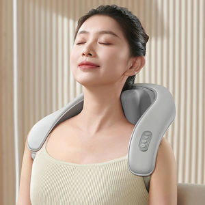 Almohada Masajeadora Shiatsu Portátil para Cuello y Hombros, la Más Vendida, con Calefacción y Compresión para Relajación, Uso en la Oficina, Viajes y el Hogar - Product Image 2