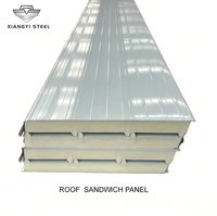 Panneaux sandwich d'isolation thermique avec âme en PU 0,021 W/mK pour les murs des entrepôts frigorifiques