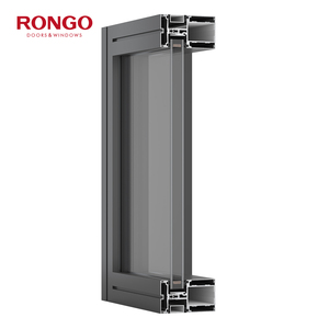 Thương mại xây dựng bức màn tường Nhiệt Thủy Tinh giá mỗi vuông chân Rèm tường kính khuôn cửa sổ - Product Image 4