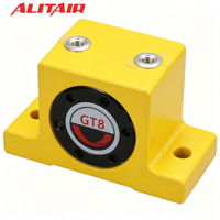 ALITAIR Pneumatischer Luftturbinen-Vibrator der GT-Serie, Geräuscharm, aus Aluminiumlegierung, für Einzelhandel und Produktionsanlagen