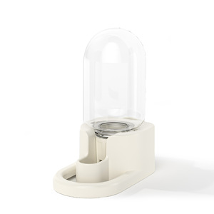 Distributeur automatique de nourriture pour perroquets avec alimentation par gravité et vue complète pour fixation sur cage - Product Image 2