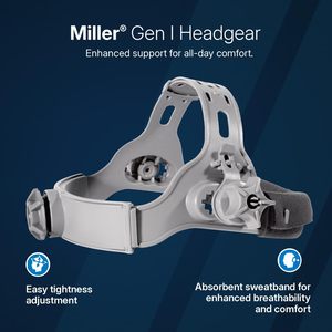 Casque de soudage Miller Classic Series Liberty Full View Shade 8-13 avec technologie de lentille ClearLight - Product Image 6