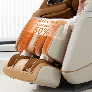 Lujo eléctrico A3232 4D Sl Track Back Foot Reclinable PU Sofá Silla de masaje para masaje terapéutico de cuerpo completo - Product Image 6