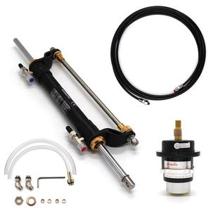 Kit di Sterzo Idraulico Interno in Acciaio Inox Winibo <span class=keywords><strong>Pilot</strong></span>-1 con Pompa di Amplificazione per Motori Fuoribordo Fino a 90 CV per Uso Marino - Product Image 1