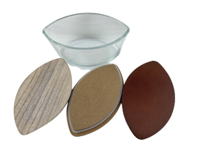 Coperchio <span class=keywords><strong>in</strong></span> Legno Personalizzato a Forma Ovale con Rivestimento per Barattoli di Candele, Vendita Calda - Product Image 6