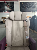 Asiento de Lujo Eléctrico Ajustable para Pasajeros, Mejora del Interior del Vehículo, para Toyota Coaster, Microbús, Sprinter