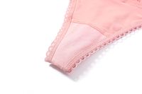 Ijs Zijde Sexy Lage Taille T Broek Holle Doorziende Kant Naadloze Legging String Bikini