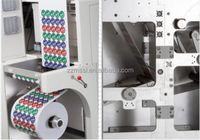 Machine d'impression numérique couleur rouleau à rouleau, imprimante numérique de toner pour étiquettes, imprimante d'étiquettes