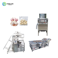 Automatische knoflookpelschilmachines, knoflookpoeder productielijn, knoflookpelschillijn