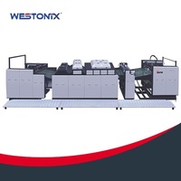 Machine de revêtement anti-UV robuste WESTONIX SGUV 800A avec dépoussiéreur