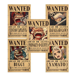 Venta al por Mayor de Varios Estilos de Pósters de <span class=keywords><strong>One</strong></span> <span class=keywords><strong>Piece</strong></span> de <span class=keywords><strong>Luffy</strong></span> y Nami, 42x29cm, Arte de Pared de Anime para Habitaciones Infantiles - Product Image 3