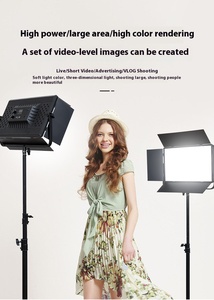 Nhiếp ảnh studio ánh sáng Kit 120W <span class=keywords><strong>LED</strong></span> 5600K Nhiệt độ màu cho <span class=keywords><strong>video</strong></span> chụp ảnh - Product Image 6