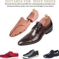 Embauchoirs en bois de cèdre réglables écologiques et économiques pour hommes et femmes – Confort et maintien de la forme des chaussures