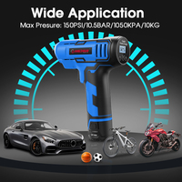 Hehui 12V automatique gonfleur de pneu numérique intelligent vélo voiture saut démarreur batterie externe avec pompe à Air Portable gonfleur de pneu