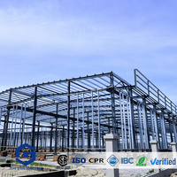 Certificación CE, Proyectos Industriales de Gran Escala, Estructura de Acero Prefabricada Moderna, Nave Industrial, Taller