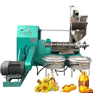 600kg expeller press vegetable oil process extract machine big coconut sunflower coconut oil press machine