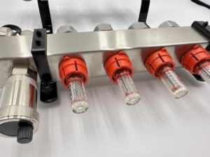 Colector de Acero Inoxidable para Calefacción por <span class=keywords><strong>Suelo</strong></span> <span class=keywords><strong>Radiante</strong></span> con Termostato de <span class=keywords><strong>3</strong></span> Vías, Distribuidor de Agua PEX, Fácil Instalación - Product Image 3