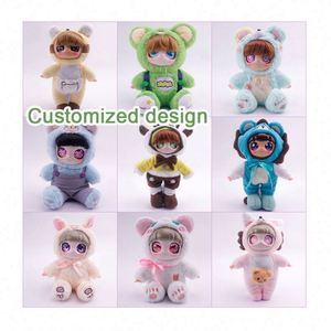 Venta al por mayor OEM: Adorables muñecos de peluche de 15-30 cm, diseño original de monstruos, emocionantes juguetes de anime Macron, cajas misteriosas. - Product Image 5
