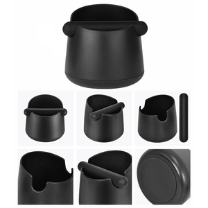 Boîte à café expresso grande capacité avec barre de frappe amovible et base antidérapante pour accessoires de machine à café à domicile et au bureau - Product Image 2