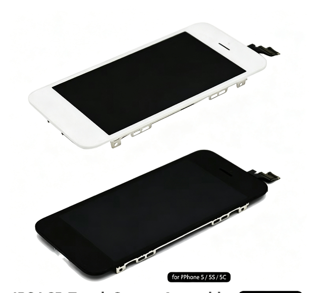 Wholesale OEM IPS LCD Touch Screen Digitizer Assembly for iPhone 5 5S 5C Phone Display Replacement Repair Parts 1 Year Warranty