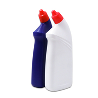 Bouteilles en plastique HDPE de 500 ml pour détergent, emballage cosmétique pour nettoyant WC et eau de Javel