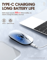 Souris sans fil silencieuse USB promotionnelle à bas prix, portable, en plastique, avec impression de logo personnalisé, multi-appareils, pour usage bureautique, commande en gros