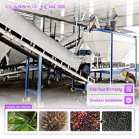 Klassevolle complete installatie voor de productie van organische meststof uit palmolieafval, EFB-fermentatie-apparatuur, turnkey fabriek leverancier