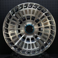 Nouvelles jantes en alliage forgé poli plaqué argent sur mesure 5x115/105/120 pour Buick LaCrosse Verano GL8 Dodge Charger