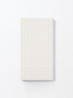Bloc-notes personnalisé minimaliste uni, ligné, à points, rectangulaire, avec logo personnalisé, papeterie de bureau