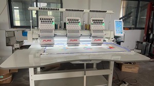 Máquina de Bordar Computarizada Automática DDP de 3 Cabezas y 12-15 Agujas, Nueva, Precio de Fábrica, Máquina de Bordar para Gorras, Envío a Todos los Países - Product Image 4