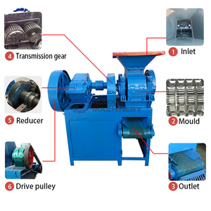 เครื่องอัดก้อนผงแมกนีเซียมโลหะเครื่องอัดก้อนผงคาร์บอนเฟอโรซิลิกอน - Product Image 4