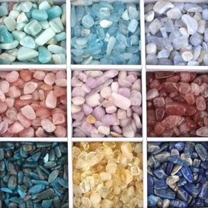 Piedras Naturales Curativas de Jardín: Cristales en Bruto, Triturados, a Granel, con Virutas de Cristal y Grava de Piedra Pulida - Product Image 4