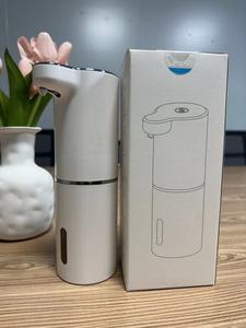 Distributeur de savon moussant mural rechargeable sans contact, distributeur automatique de savon pour salle de bain, vente chaude - Product Image 6