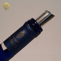 Verseur de vin réutilisable en carton personnalisé avec impression couleur du logo – Cadeau marketing pour le vin, accessoire pour bouteille de vin