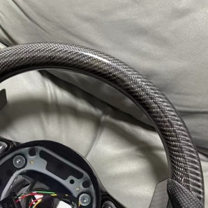 สำหรับ <span class=keywords><strong>Mercedes</strong></span> Benz W222 E63 GLE GLS AMG GT C63 S63 G63 W204 W205คาร์บอนไฟเบอร์พวงมาลัยรถยนต์อุปกรณ์เสริมยานยนต์ - Product Image 3