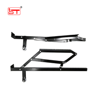 Charnière de table à thé à ressort pliant meubles soulever le mécanisme supérieur matériel support d'étagère de support de levage pour table d'ordinateur à café