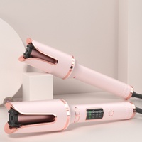 Machine à cheveux rotative électrique sans fil avec affichage LCD de la température pour la maison et l'hôtel
