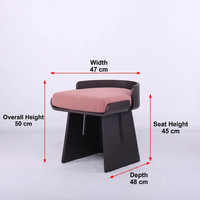 Chaises de salle à manger nordiques modernes et simples, en bois massif noir, style Wabi-sabi, chaise de salle à manger de loisirs pour restaurant