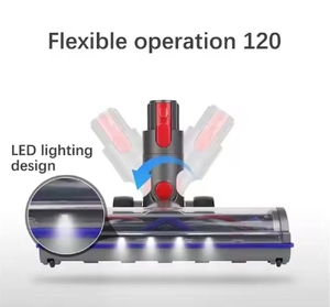 Pièces de rechange pour tête de brosse d'aspirateur silencieux à grande roue pour modèles <span class=keywords><strong>Dyson</strong></span> V7 V15 pour tapis et sols durs batterie pour voitures VR - Product Image 2