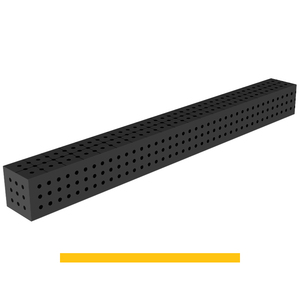 Steelplus gpph บล็อกเชื่อมต่อ2000x200x200มม. หนา12มม. รู16มม. ตาราง50x50มม - Product Image 1