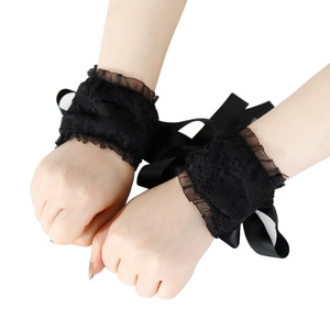 Manette <span class=keywords><strong>in</strong></span> Pizzo BDSM per Giochi di Coppia, Polsiere Sexy per Preliminari per Adulti - Product Image 1