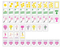 Set Mahjong Hijau Amerika dengan Ilustrasi Olahraga, Set Permainan Mahjong untuk Malam Permainan dan Hadiah Ulang Tahun