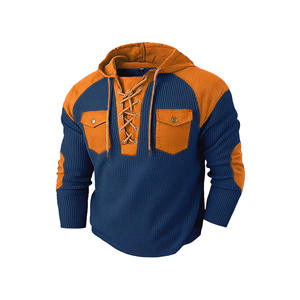 Sweat-shirt à capuche pour homme Yardium, automne-hiver, avec cordon de serrage, poches, respirant, coupe décontractée, épaisseur normale - Product Image 5