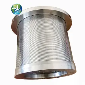 High Capacity Sea water passive intake wedge wire screens Johnson V Wire Water Well Screen