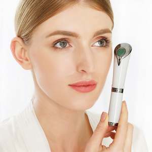 Vibrant Ion Eye Beauty Massager Jade Chauffage Luminothérapie Visage Cae Baguette Eye Massage Pen - Product Image 5
