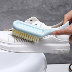 Shoe Brush Soft Bristles Nylon Handle For Cleaning White Sneakers And Clothes Durable Brush - Product Image 1