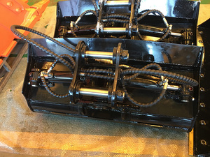 Benna Inclinabile MONDE Personalizzata Professionale ad Alta Durabilità per Escavatori, Uso in Edilizia, Modelli TLB50/TLB80/TLB120 1 - Product Image 5